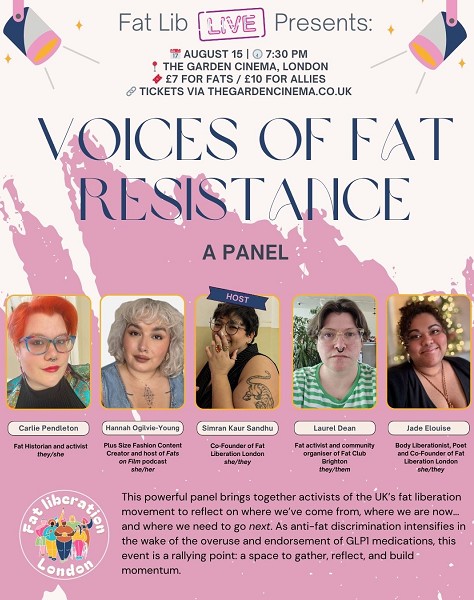 Fat Lib Live: Voices of Fat Resistance