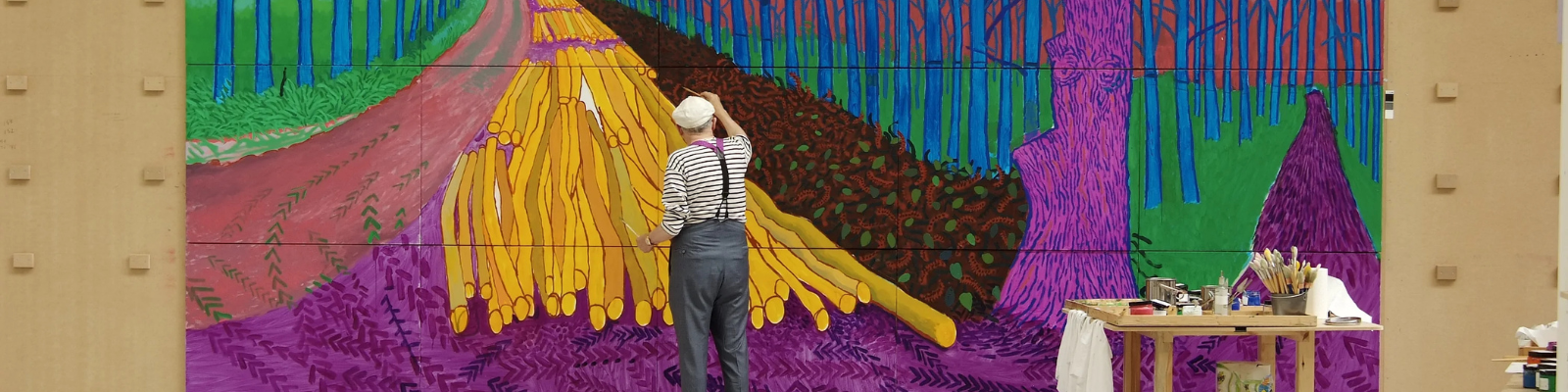 David Hockney at the Royal Academy of Arts