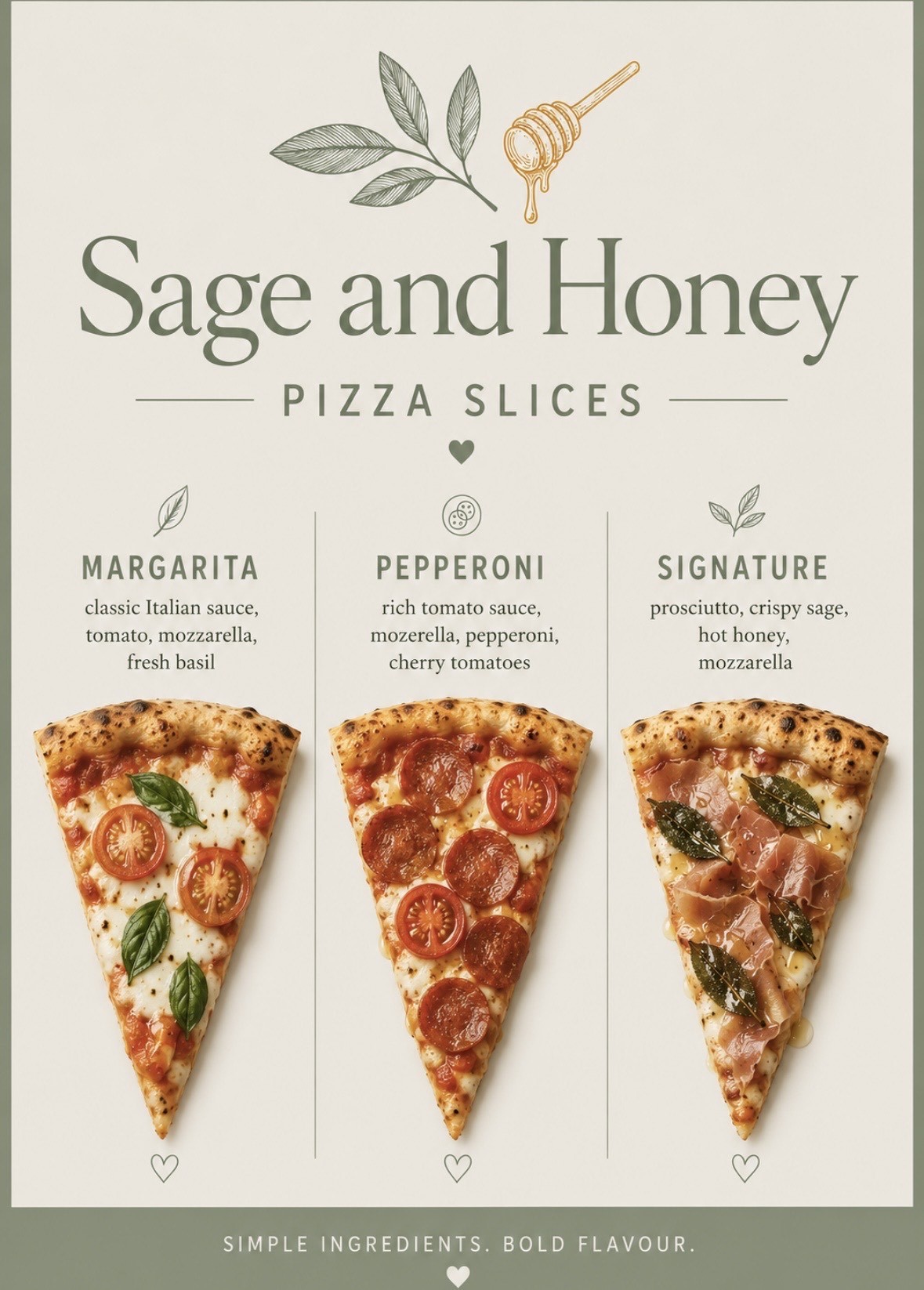 Sage and Honey Pizza