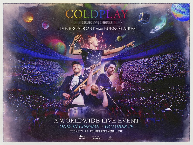 COLDPLAY MUSIC OF THE SPHERES LIVE BROADCAST FROM BUENOS AIRES  