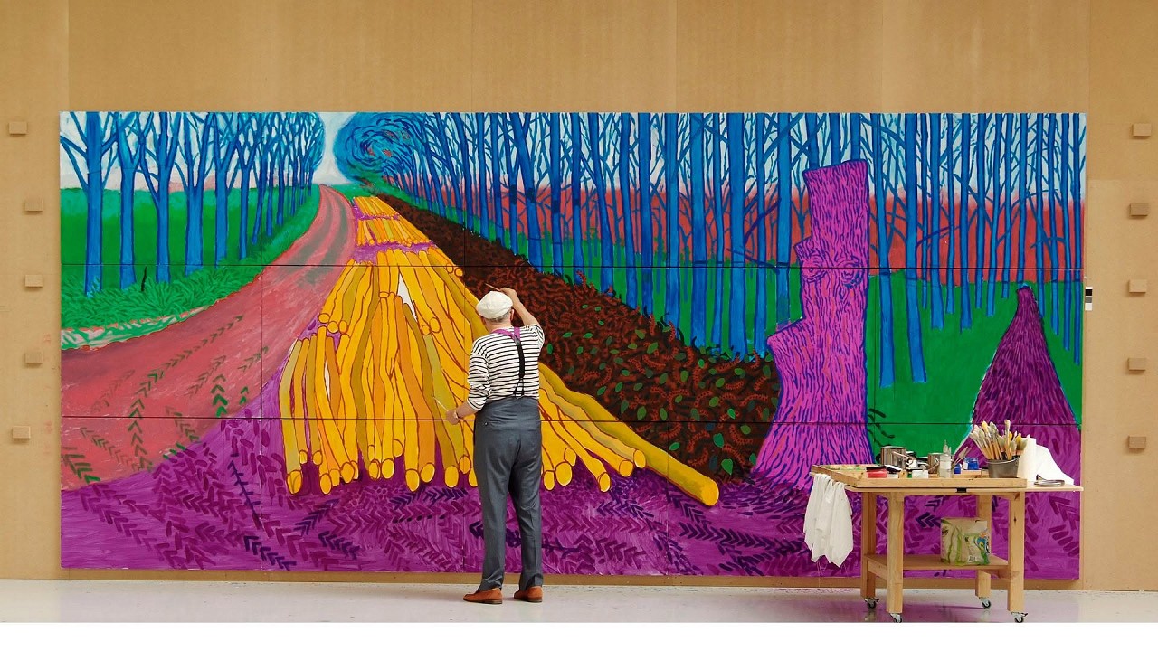 EOS David Hockney at the Royal Academy of Arts