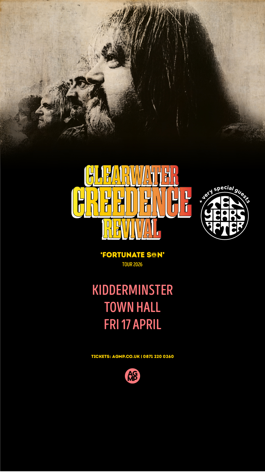Clearwater Creedence Revival + Ten Years After