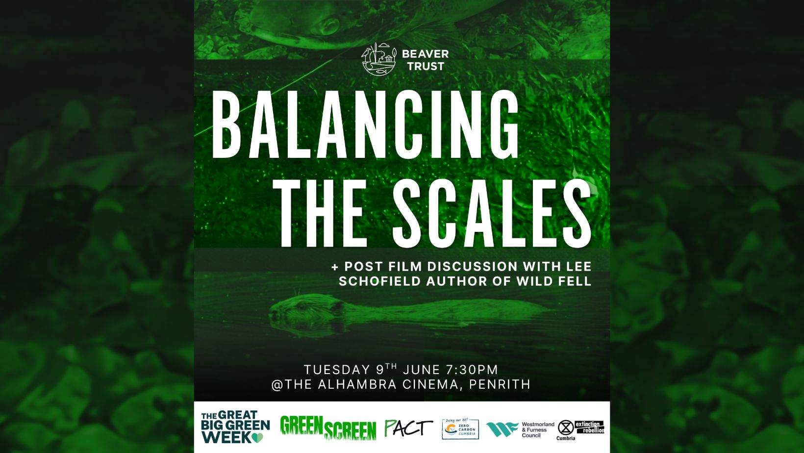 Green Screen: Balancing the Scales + Q&A w/ Lee Schofield