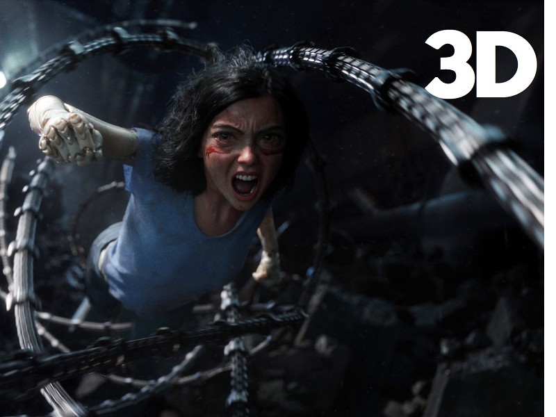 Alita: Battle Angel in 3D