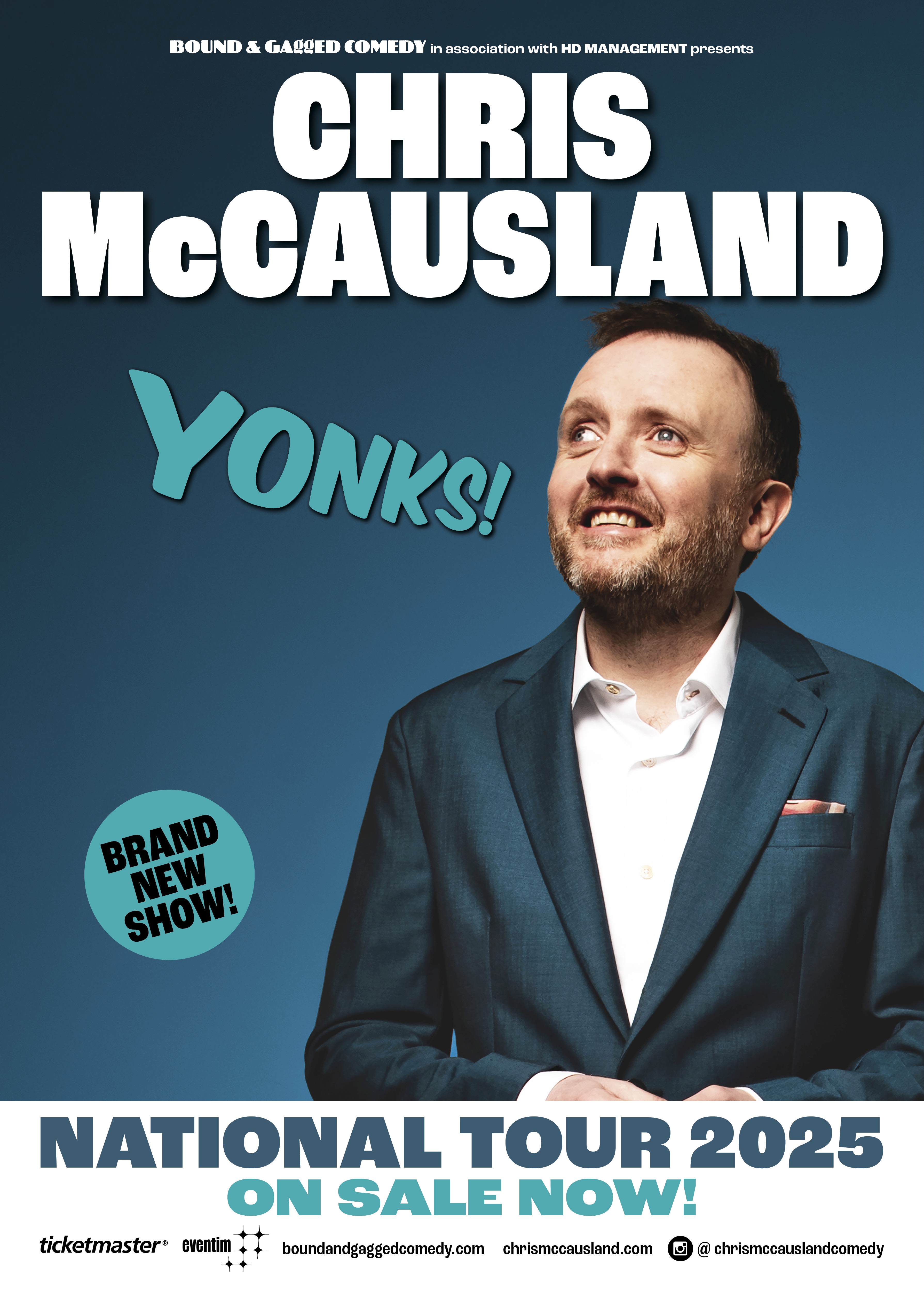 Chris McCausland: Yonks!