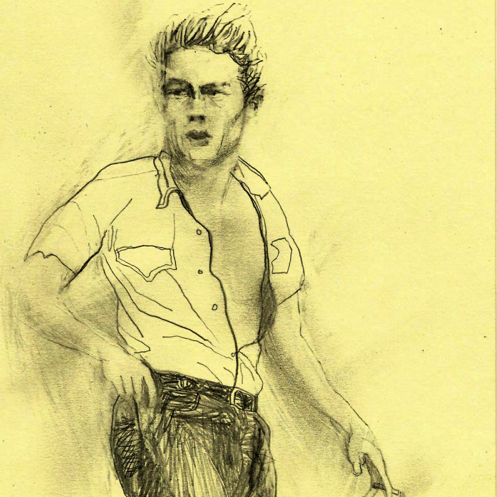 James Dean naked and 'lots of pretty ladies'