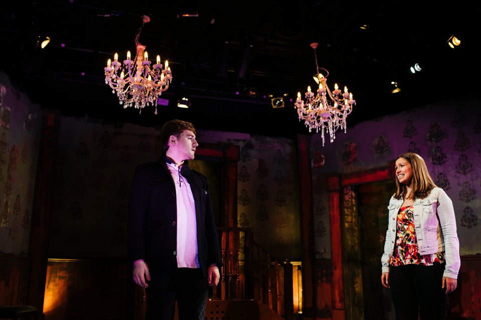 Aaron Connelly and Alex Milligan in King Charles III, 2018