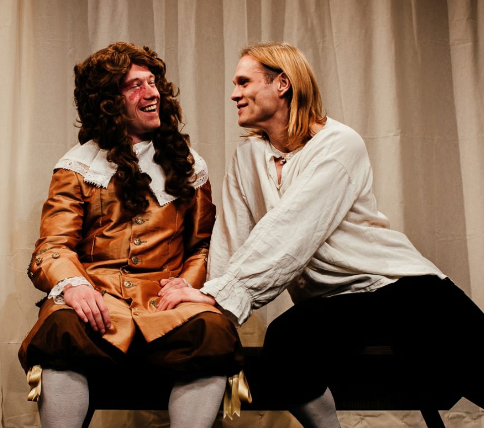 Chris' Collins and Conway in Compleat Female Stage Beauty, 2019