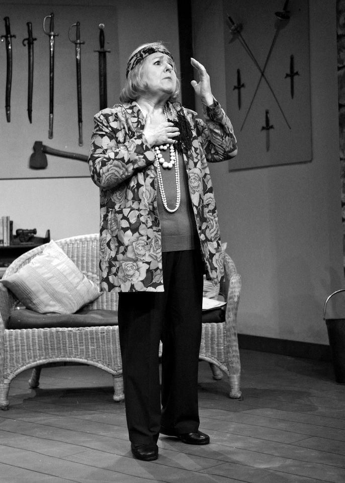 Carole Parkinson in Deathtrap, 2014
