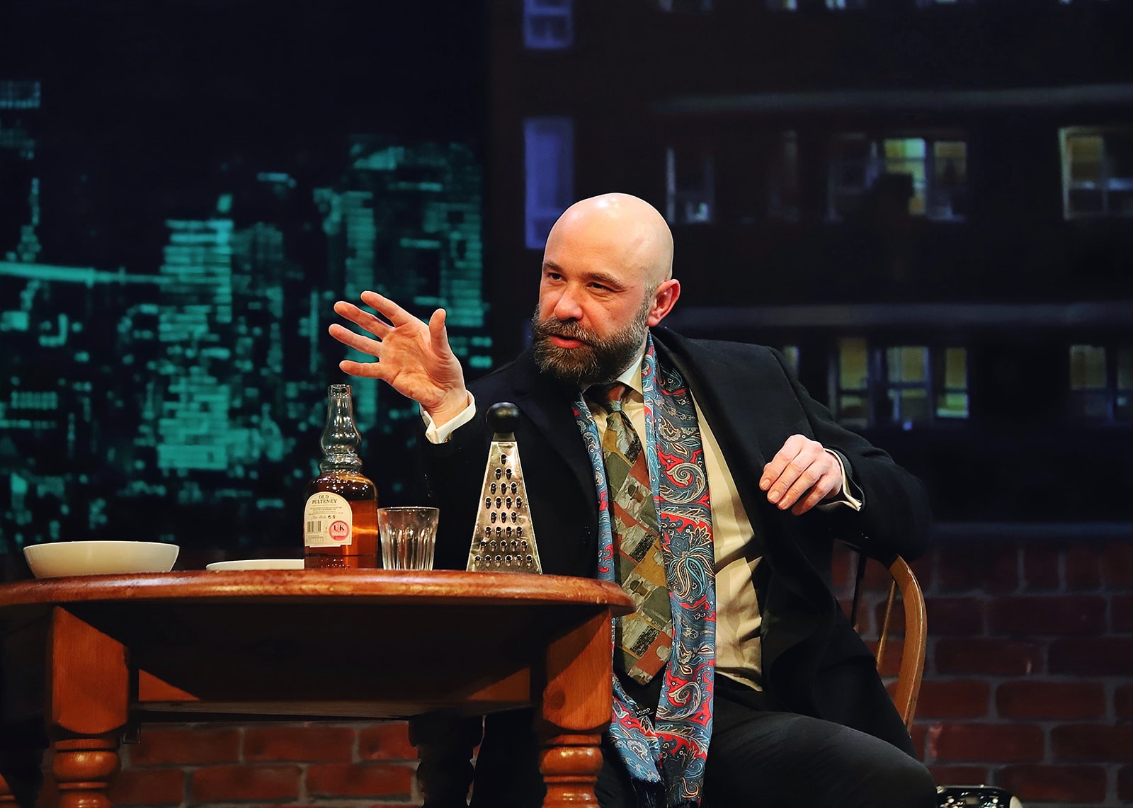 "Lovely small theatre. I saw The Elephant Man tonight and it was great."