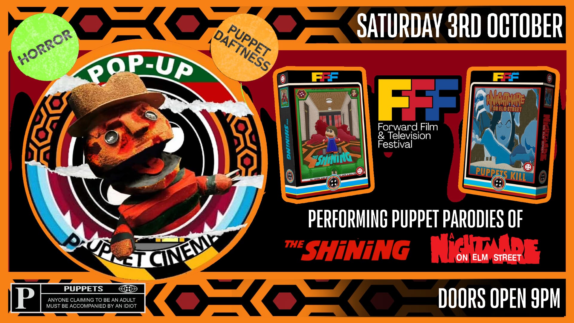 Forward Film Festival: Pop Up Puppet Cinema