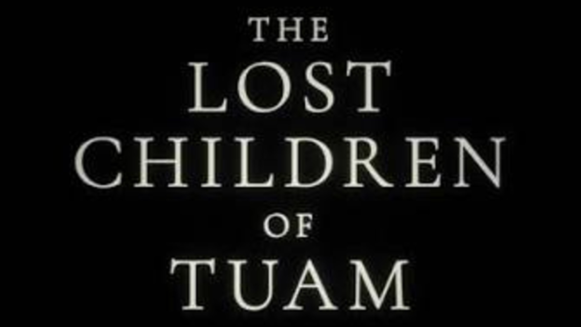 The Lost Children of Tuam