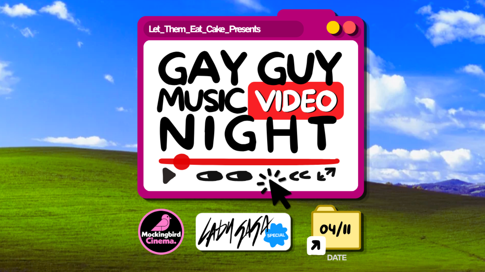 Gay Guy Music Video Night