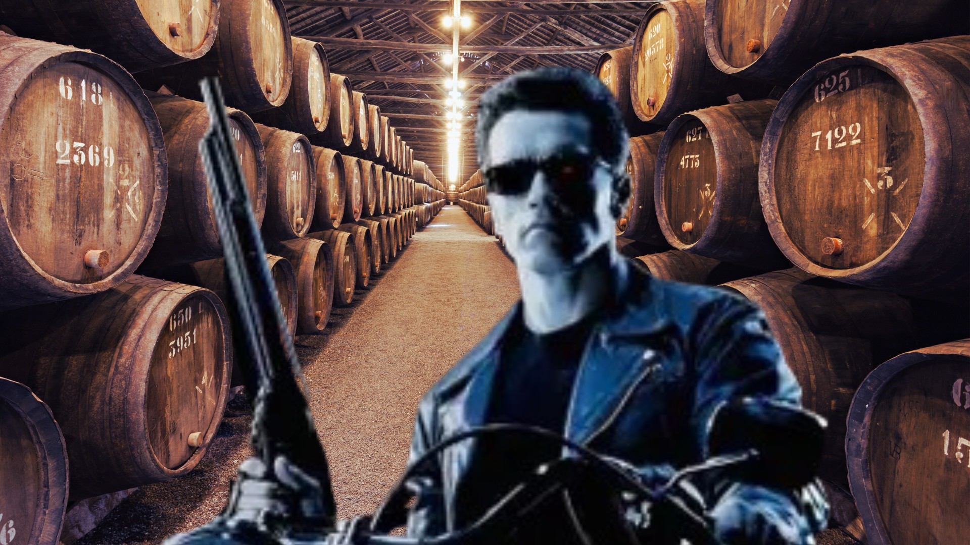 Terminator 2: Judgement Day with Wine