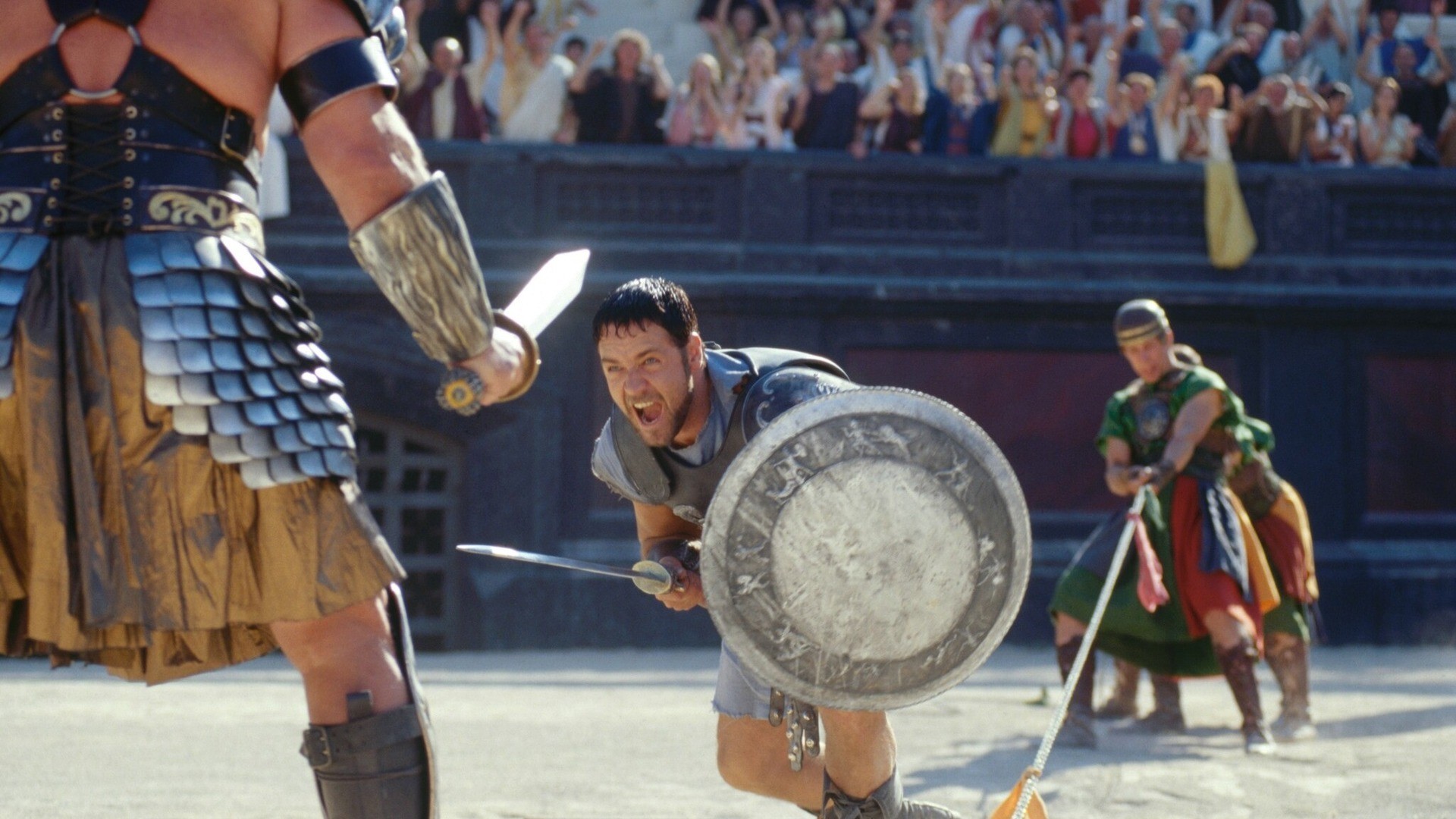 Gladiator With Wine