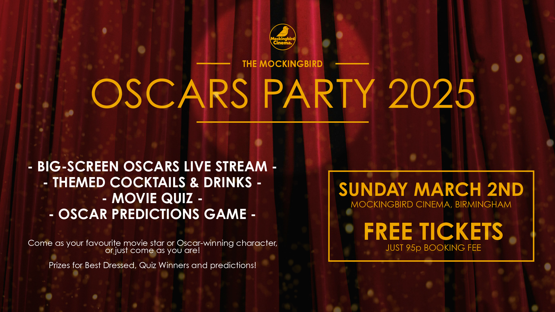 Mockingbird Oscars Party 2025