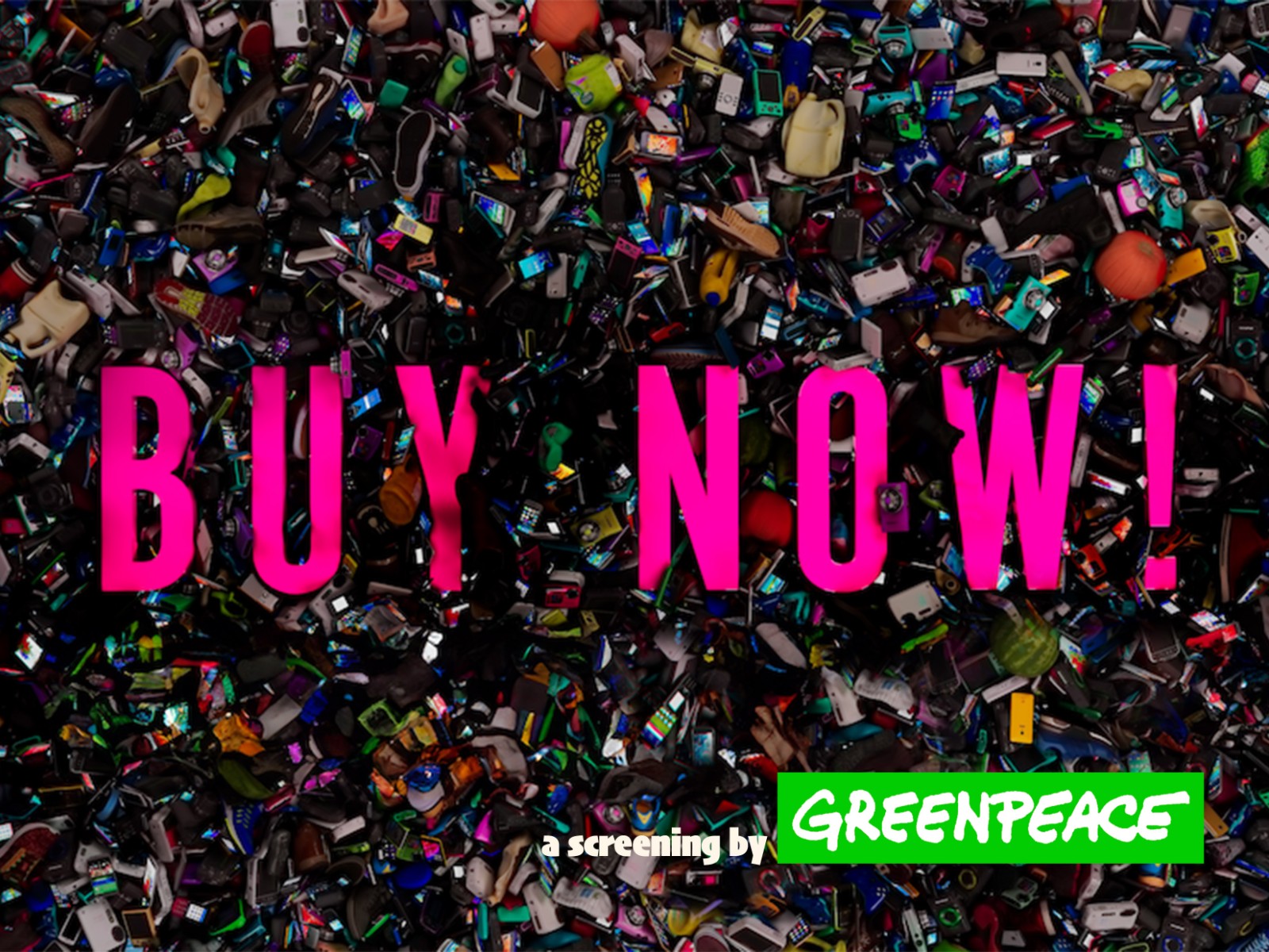 Buy Now! + Q&A with Greenpeace Nottingham