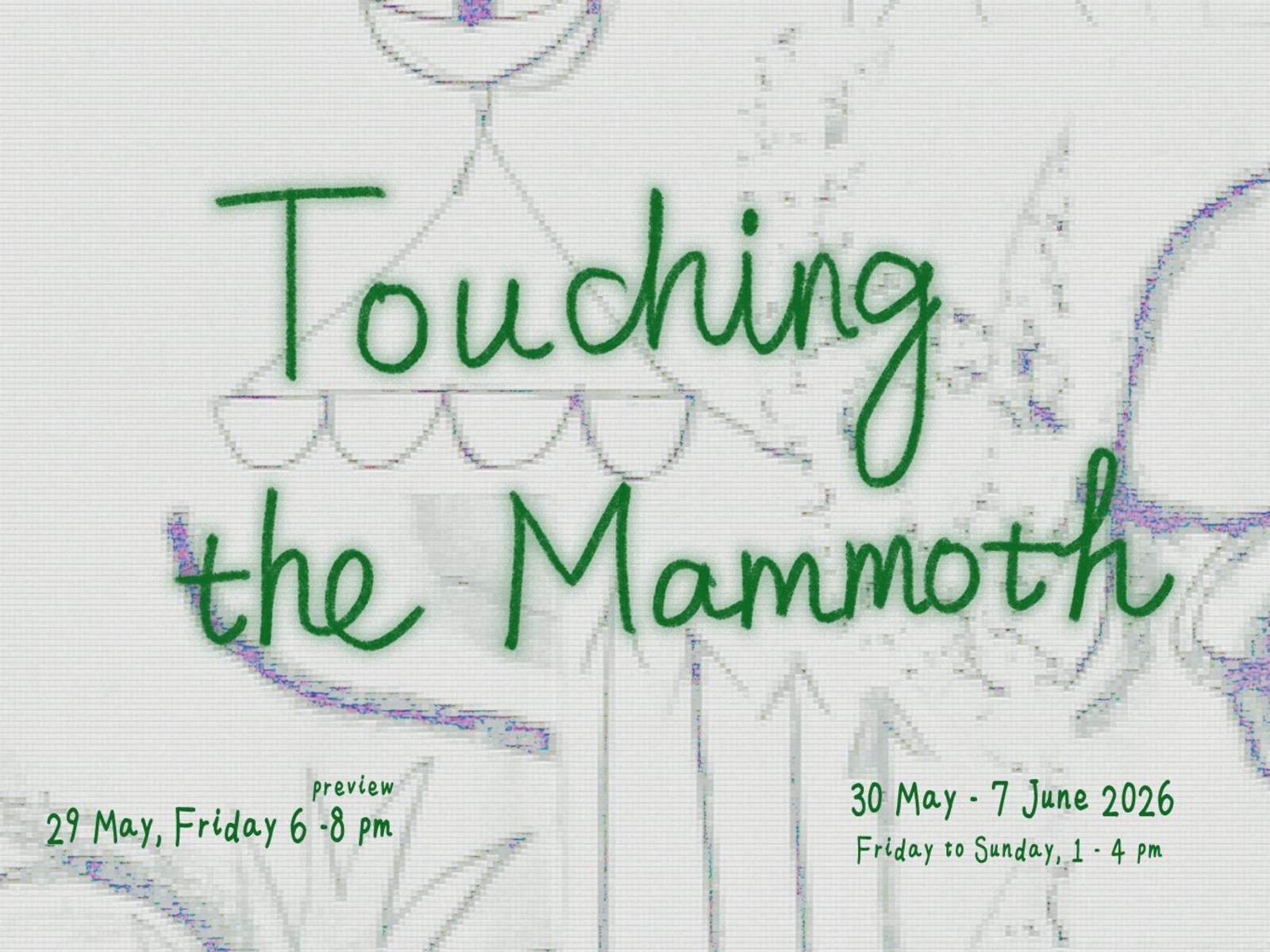 Touching the Mammoth - Art Exhibition