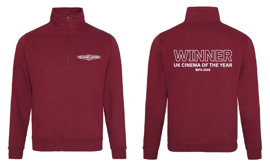 Picture of Magic Lantern Zip Neck Sweatshirt - Burgundy