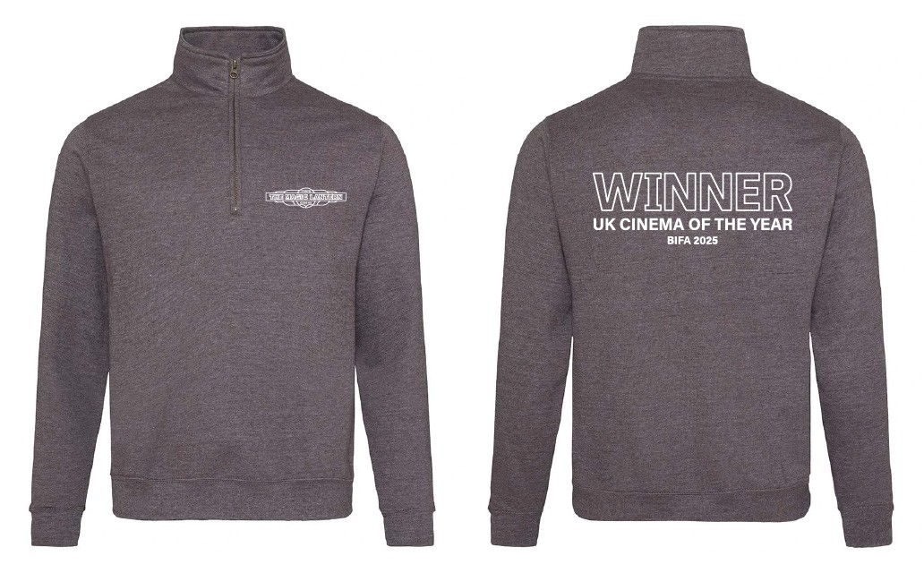 Picture of Magic Lantern Zip Neck Sweatshirt - Charcoal