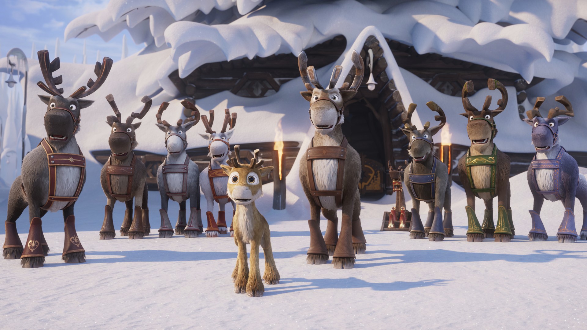 The Magic Reindeer: Saving Santa's Sleigh