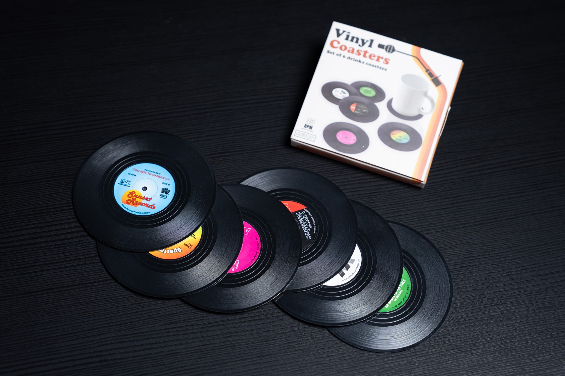 Picture of Vinyl Coasters