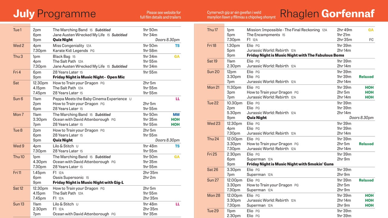 Monthly Brochure