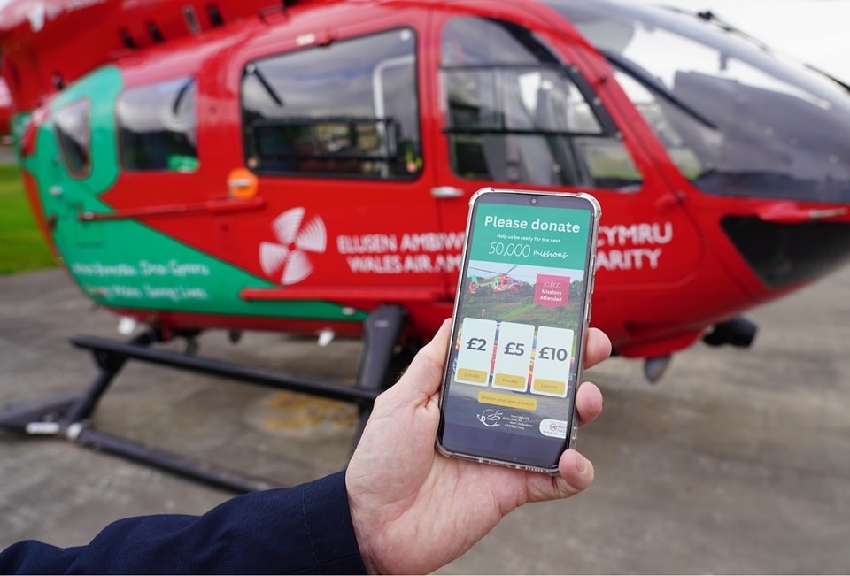 Charity Coffee Afternoon for Wales Air Ambulance