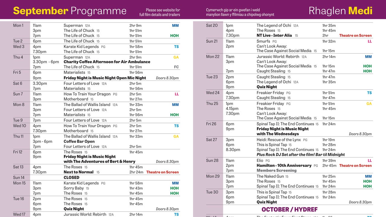 Monthly Brochure