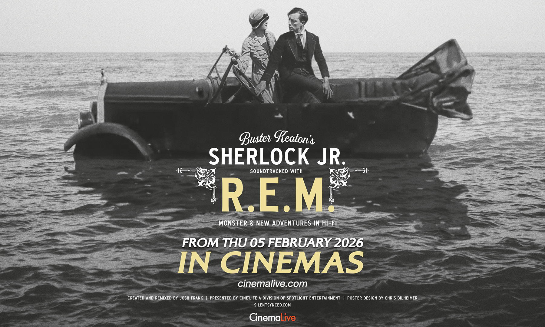 R.E.M x Buster Keaton's Sherlock Jr