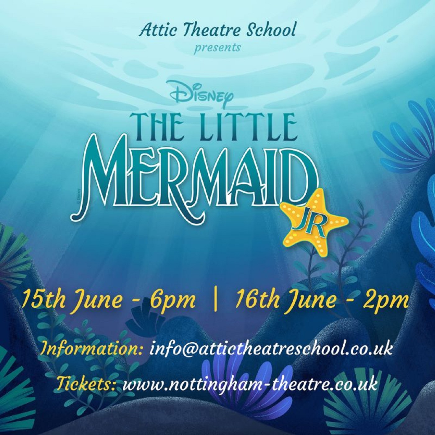 Attic Theatre School - The Little Mermaid JR