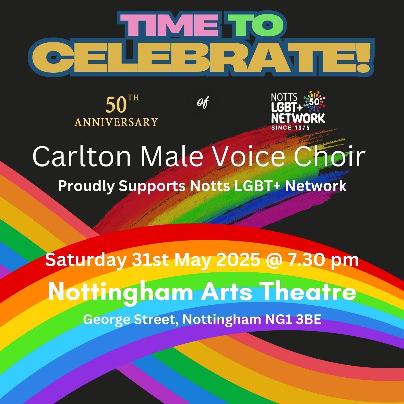 Time To Celebrate: Notts LGBT+ Network at 50!