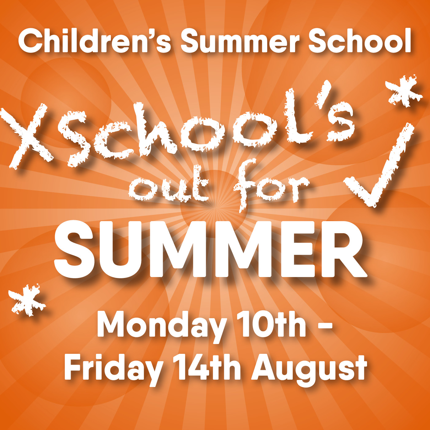 School’s Out for Summer!