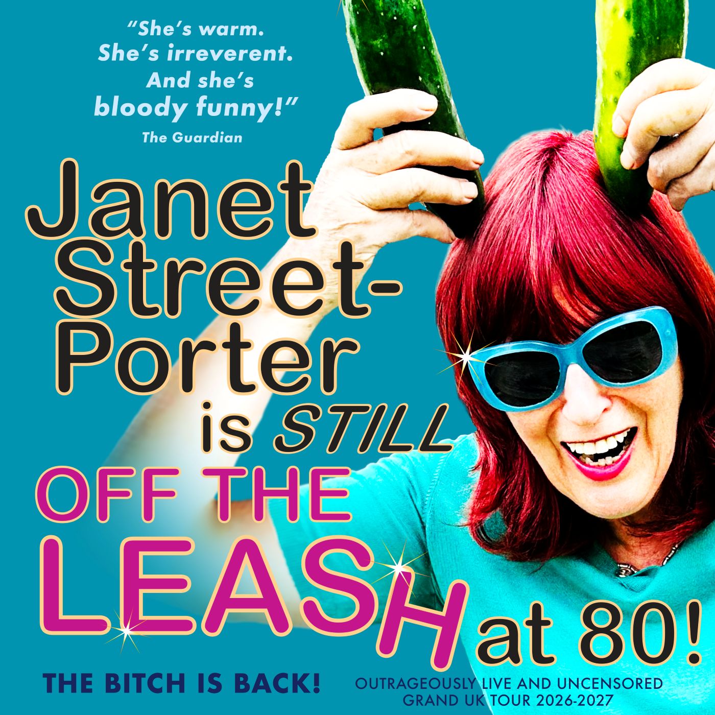 Janet Street-Porter is Still Off the Leash at 80!