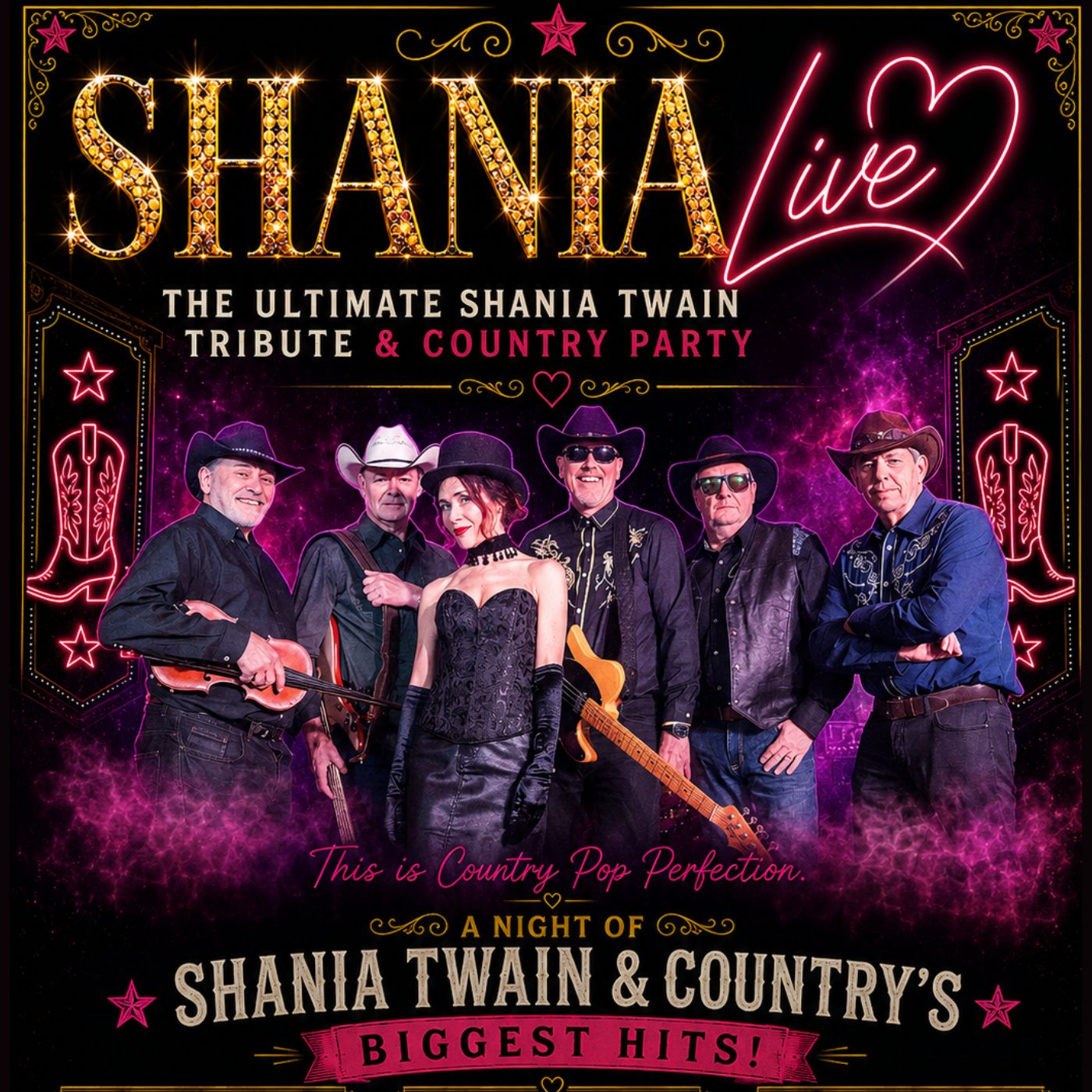 Shania Live: Be Part of the Party!