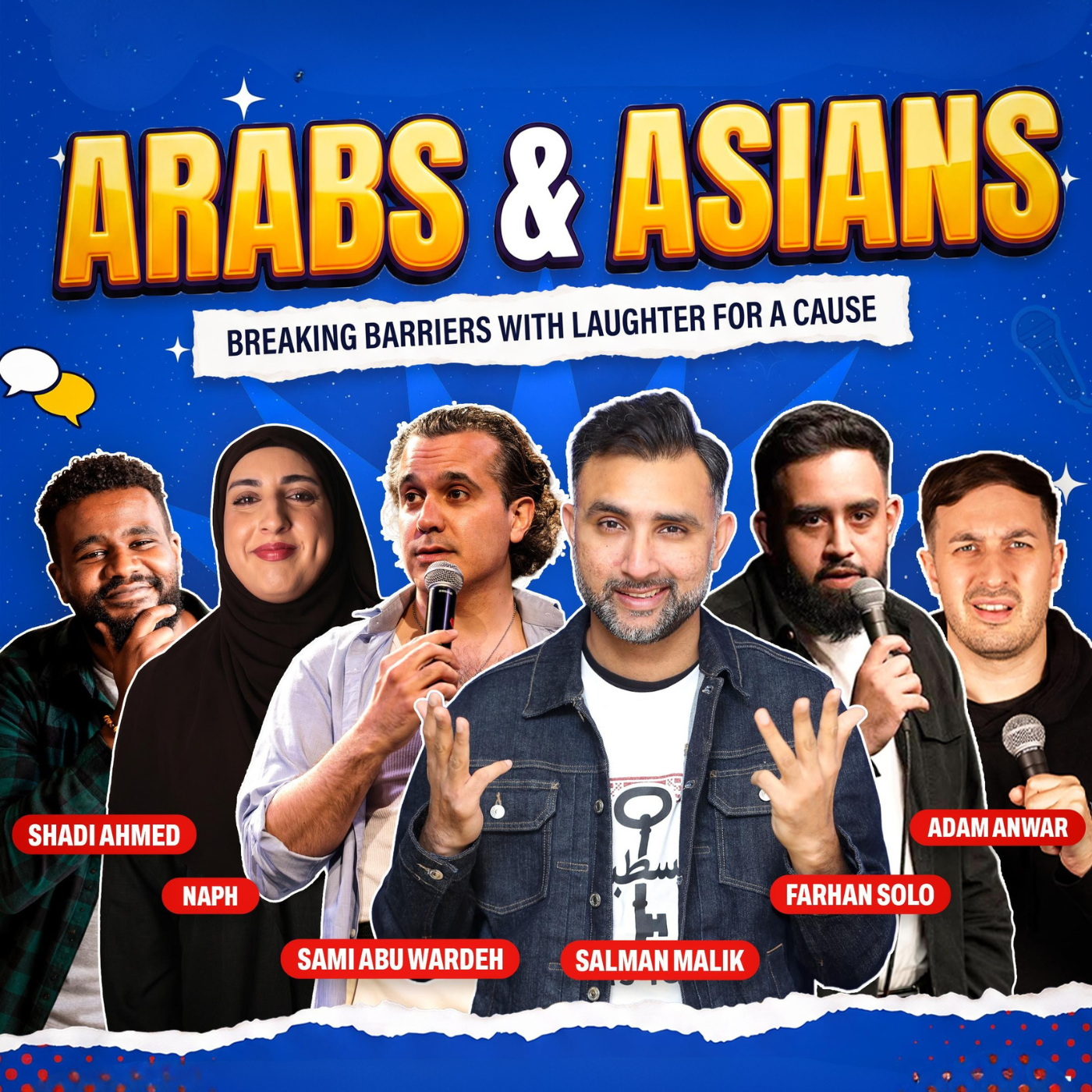 Arabs & Asians Stand-up Comedy Show