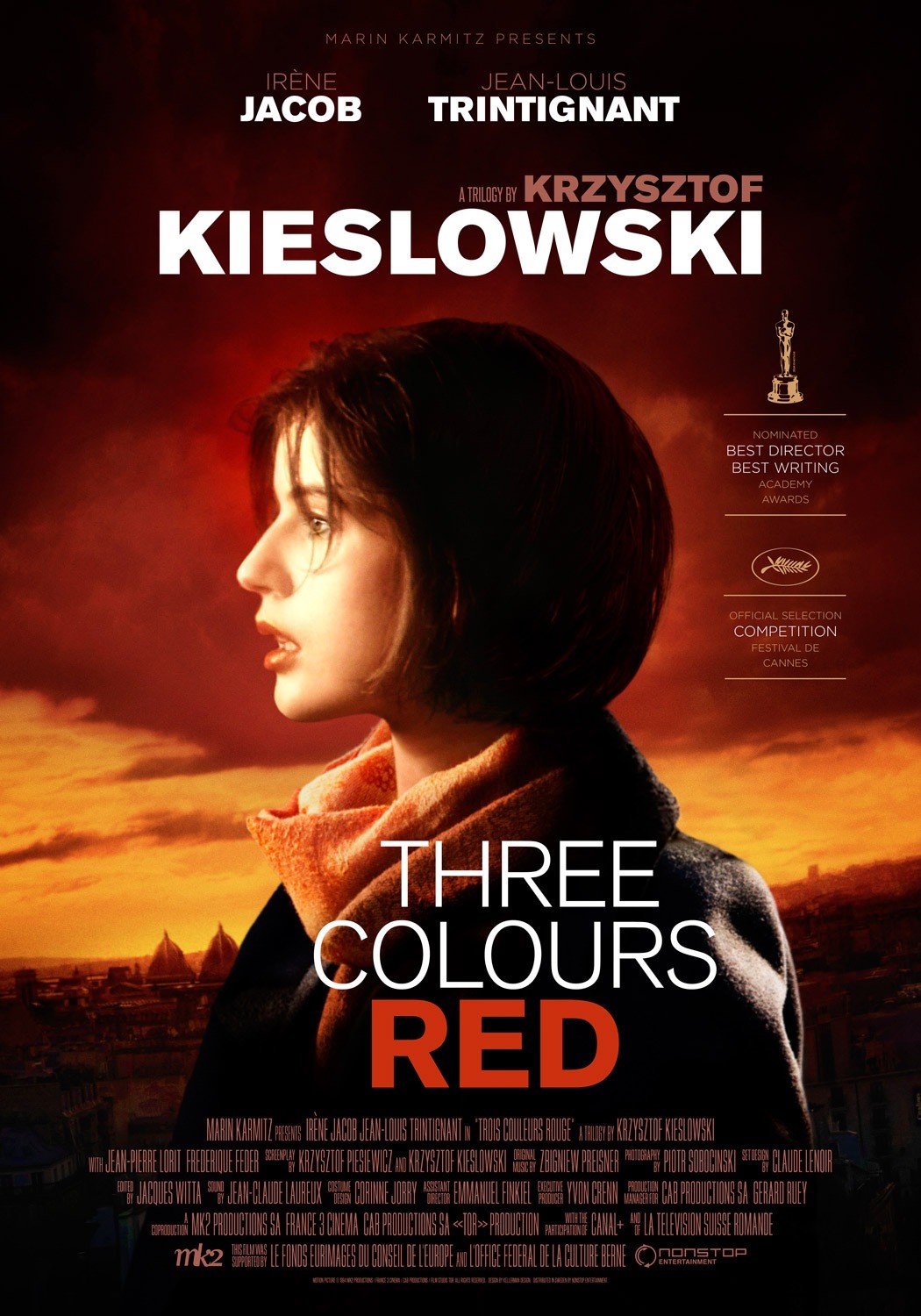 Krzysztof Kieslowski's THREE COLOURS TRILOGY 