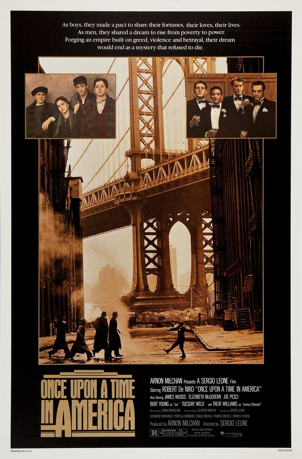 Sergio Leone's 'ONCE UPON A TIME IN AMERICA' (Extended Version)