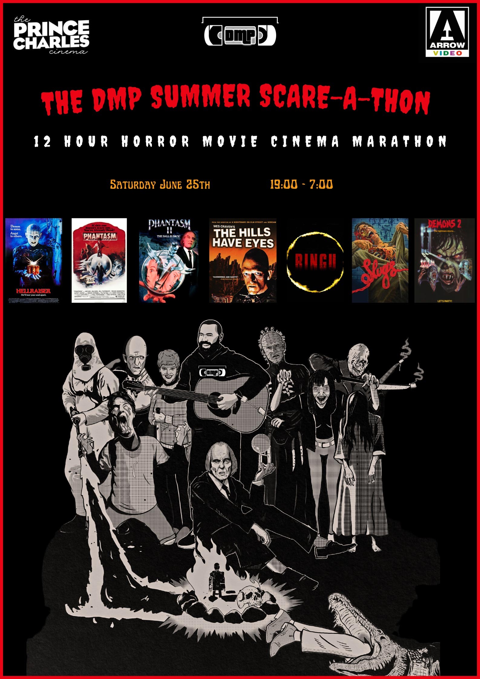 ARROW VIDEO presents THE DMP SUMMER SCARE-A-THON