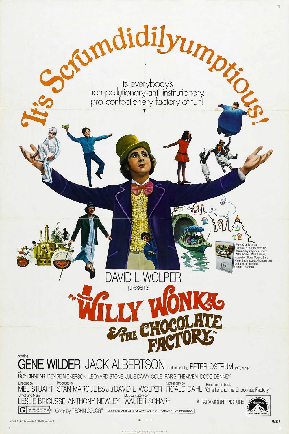 WILLY WONKA &amp; THE CHOCOLATE FACTORY