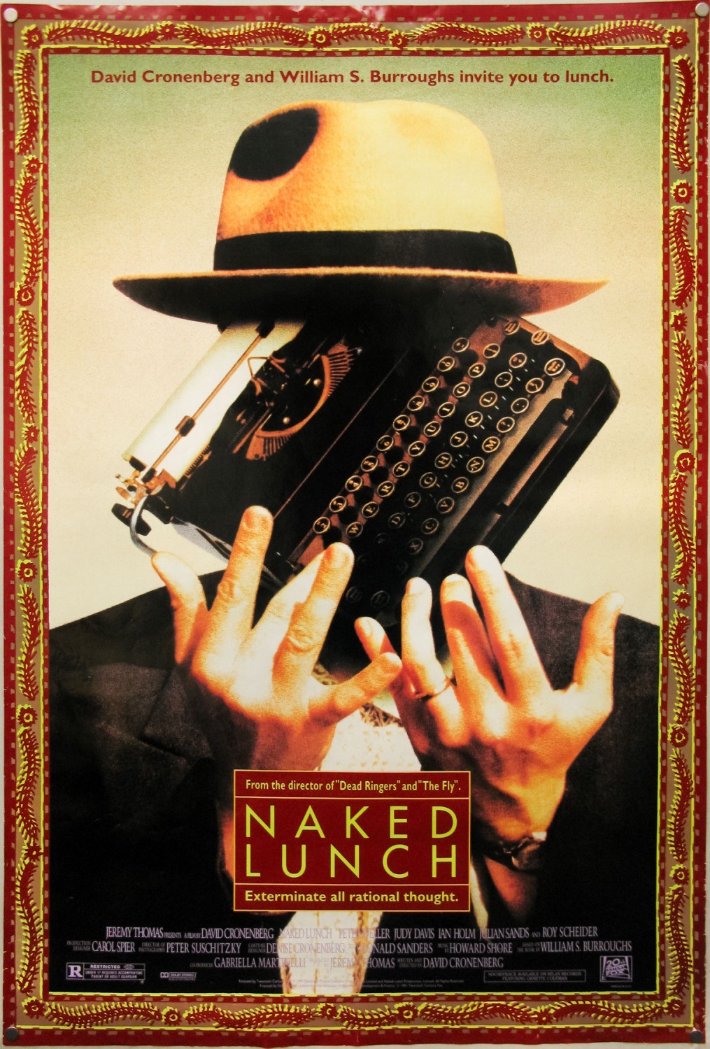 David Cronenberg's NAKED LUNCH in 35mm