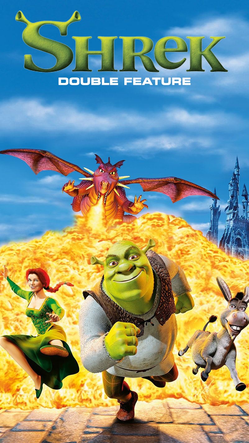 SHREK 1 and 2 in 35mm - Double Feature + Solo Shows!