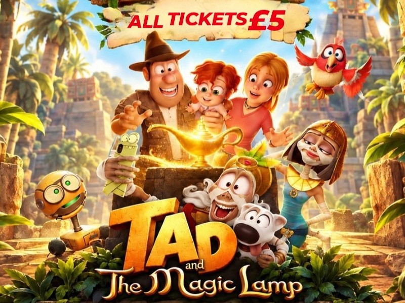 Tad Jones and the Magic Lamp (In English)