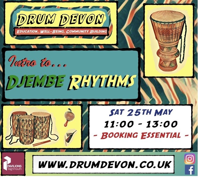 Drum Devon: Intro to Djembe Rhythms