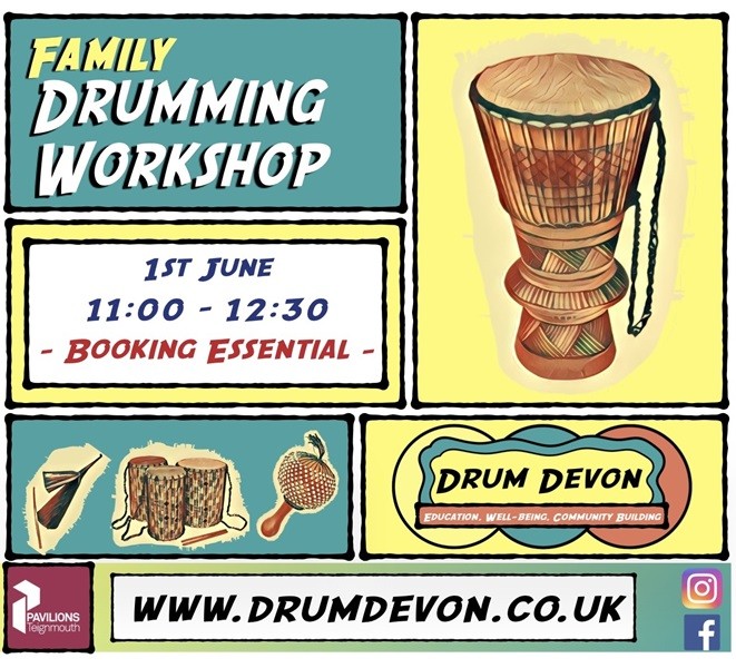 Drum Devon: Family Drumming W/Shop