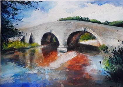 Adventures In Acrylics - Bridges & Rivers