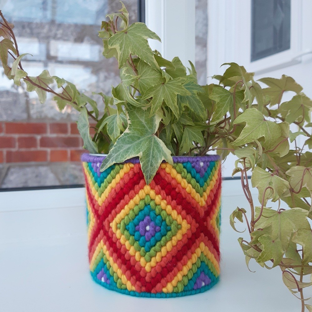 Bargello Pot Holders - Sept
