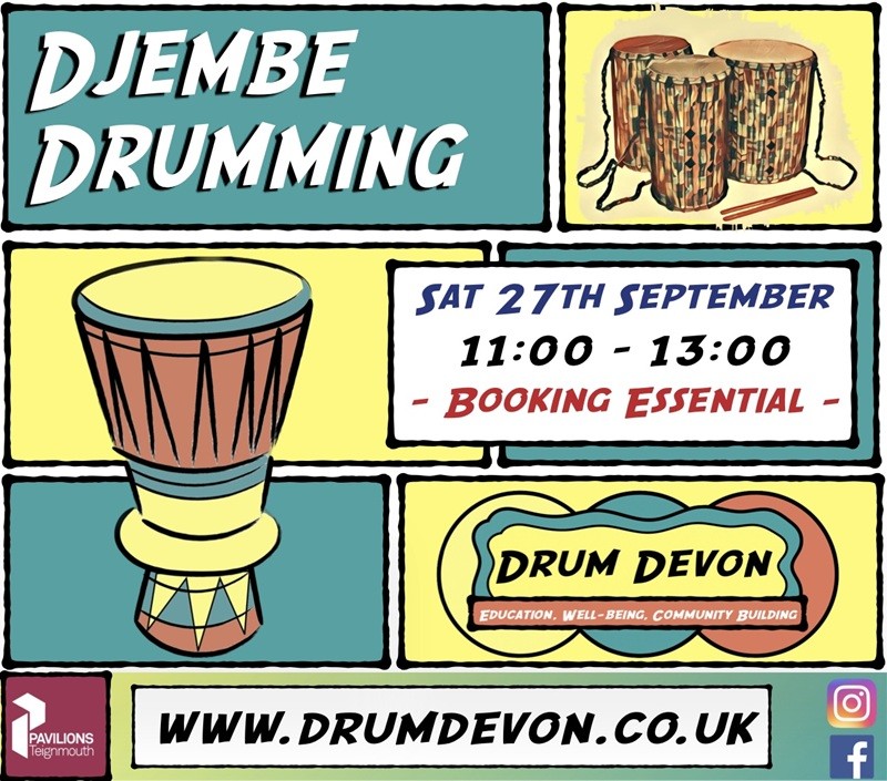 Djembe Drumming Sept 25
