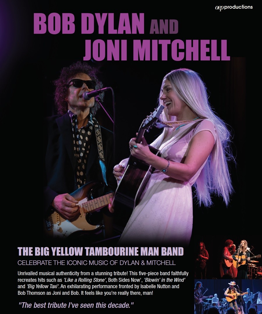 Celebrating the Songs of Joni Mitchell and Bob Dylan