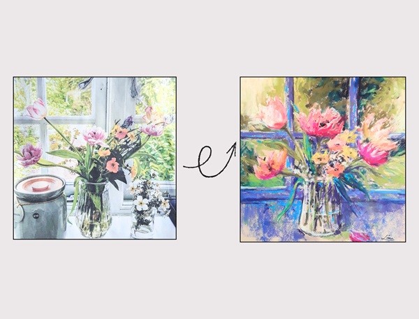 Stunning Paintings from 'Boring' Photos!